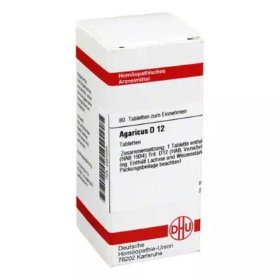 AGARICUS D 12 ταμπλέτες, 80 τεμ AGARICUS D 12 ταμπλέτες, 80 τεμ