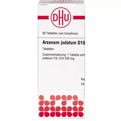 ARSENUM JODATUM D 10 ταμπλέτες, 80 τεμ ARSENUM JODATUM D 10 ταμπλέτες, 80 τεμ