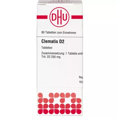 CLEMATIS D 2 ταμπλέτες, 80 τεμ