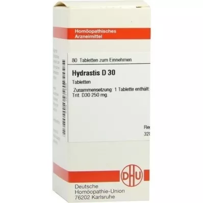 HYDRASTIS D 30 ταμπλέτες, 80 τεμ