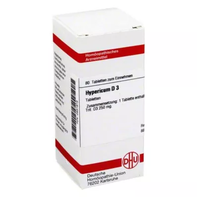 HYPERICUM D 3 ταμπλέτες, 80 τεμ
