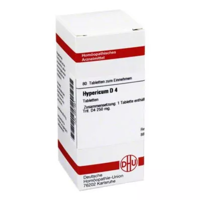 HYPERICUM D 4 ταμπλέτες, 80 τεμ