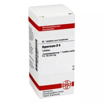 HYPERICUM D 6 ταμπλέτες, 80 τεμ