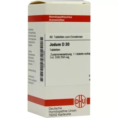 JODUM D 30 ταμπλέτες, 80 τεμ