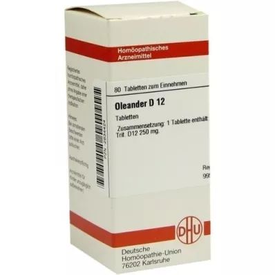 OLEANDER D 12 ταμπλέτες, 80 τεμ OLEANDER D 12 ταμπλέτες, 80 τεμ