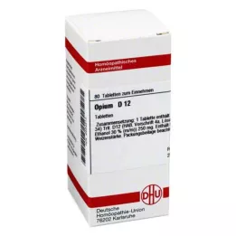OPIUM D 12 ταμπλέτες, 80 τεμ