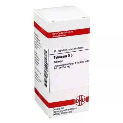 TABACUM D 6 ταμπλέτες, 80 τεμ