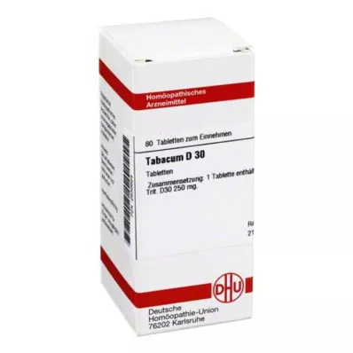 TABACUM D 30 ταμπλέτες, 80 τεμ TABACUM D 30 ταμπλέτες, 80 τεμ