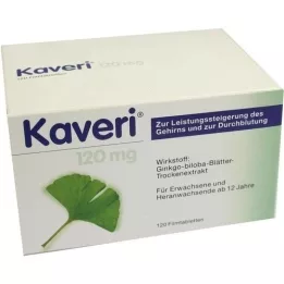 KAVERI 120 mg επικαλυμμένα με λεπτό υμένιο δισκία, 2x60 τεμ
