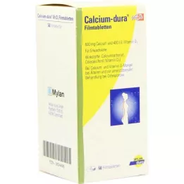 CALCIUM DURA Vit D3 επικαλυμμένα με λεπτό υμένιο δισκία, 50 τεμ