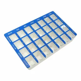 Κουτί tablet 1 εβδομάδα 28 θήκες συρόμενο καπάκι, 1 τεμ