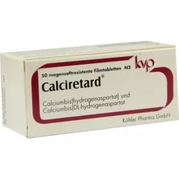 CALCIRETARD Gasttroke -istant drages, 50 st