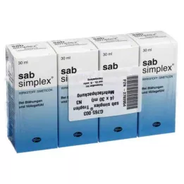 SAB πόσιμο εναιώρημα simplex, 4X30 ml