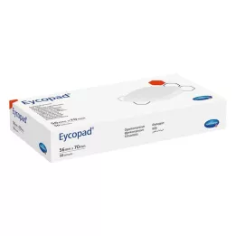 EYCOPAD Οφθαλμικές κομπρέσες 56x70 mm μη αποστειρωμένες, 50 τεμ
