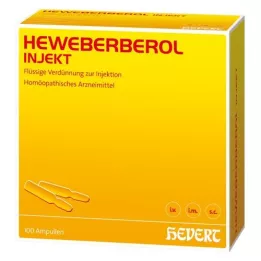 HEWEBERBEROL φύσιγγες για ένεση, 100 τεμ