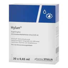 HYLAN 0,65 ml οφθαλμικές σταγόνες, 30 τεμ