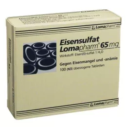 EISENSULFAT Lomapharm 65 mg επικαλυμμένα δισκία, 100 τεμ