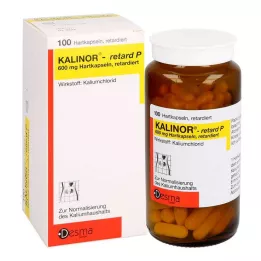 KALINOR retard P 600 mg σκληρές κάψουλες, 100 τεμ