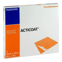 ACTICOAT Αντιμικροβιακός επίδεσμος τραυμάτων 10x10 cm, 5 τεμ