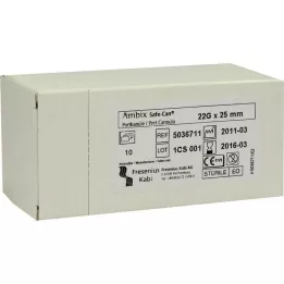 AMBIX Safe-Can Portpunkt.Kan.22 Gx25 mm ευθεία, 10 τεμ