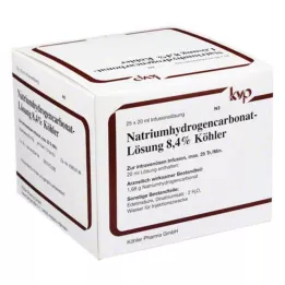 NATRIUMHYDROGENCARBONAT-Διάλυμα 8,4% Köhler, 25X20 ml
