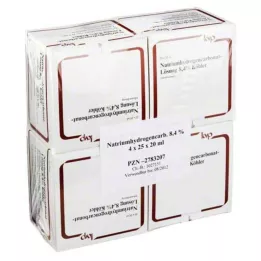 NATRIUMHYDROGENCARBONAT-Διάλυμα 8,4% Köhler, 100X20 ml