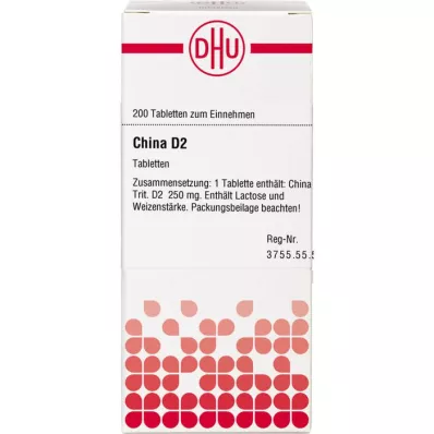 CHINA D 2 ταμπλέτες, 200 τεμ