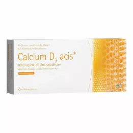 CALCIUM D3 acis 1000 mg/880 IU αναβράζοντα δισκία, 40 τεμ