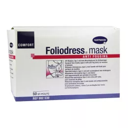 FOLIODRESS μάσκα Comf.αντιθολώματος τύπου II OP-M.green, 50 τμχ