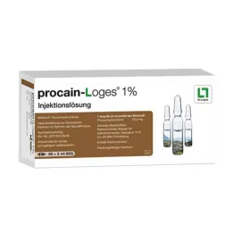 PROCAIN-Loges 1% ενέσιμο διάλυμα αμπούλες, 50X2 ml