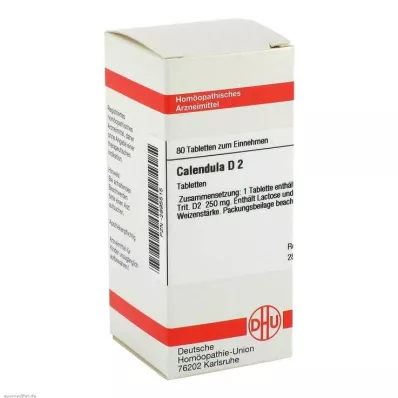 CALENDULA D 2 ταμπλέτες, 80 τεμ CALENDULA D 2 ταμπλέτες, 80 τεμ
