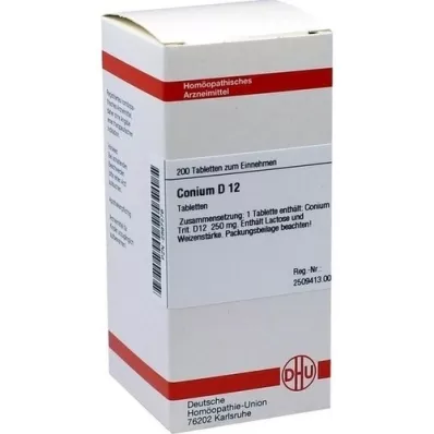 CONIUM D 12 ταμπλέτες, 200 τεμ