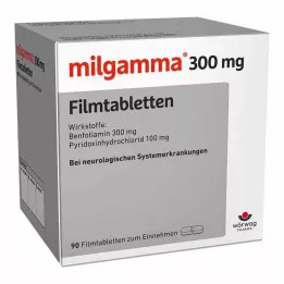 MILGAMMA 300 mg επικαλυμμένα με λεπτό υμένιο δισκία, 90 τεμ