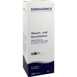 DERMASENCE Λοσιόν πλύσης και ντους, 200 ml