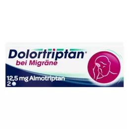 DOLORTRIPTAN για επικαλυμμένα με λεπτό υμένιο δισκία ημικρανίας, 2 τεμ