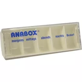 ANABOX Κουτί ημέρας λευκό, 1 τεμ