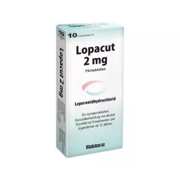 LOPACUT 2 mg επικαλυμμένα με λεπτό υμένιο δισκία, 10 τεμ