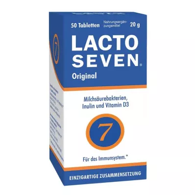 LACTO SEVEN Ταμπλέτες, 50 τεμ LACTO SEVEN Ταμπλέτες, 50 τεμ