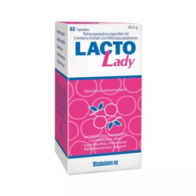 LACTOLADY Ταμπλέτες, 60 τεμ LACTOLADY Ταμπλέτες, 60 τεμ