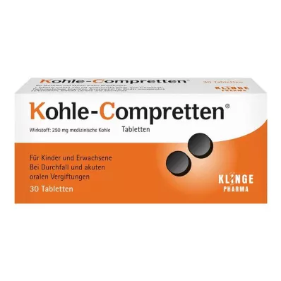 KOHLE Compretten δισκία, 30 τεμ KOHLE Compretten δισκία, 30 τεμ