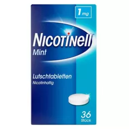 NICOTINELL Παστίλιες 1 mg Μέντα, 36 τεμ