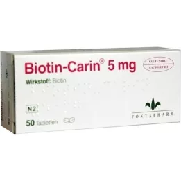 BIOTIN-CARIN δισκία 5 mg, 50 τεμ