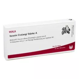 ISCUCIN crataegi Strength A αμπούλες, 10X1 ml