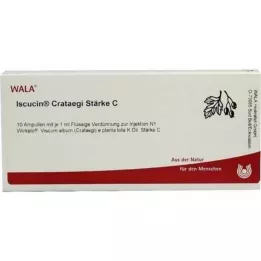 ISCUCIN crataegi Strength C Αμπούλες, 10X1 ml