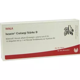 ISCUCIN crataegi Strength D Αμπούλες, 10X1 ml