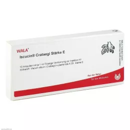 ISCUCIN crataegi Strength E αμπούλες, 10X1 ml
