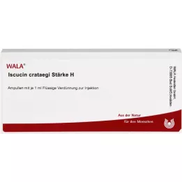 ISCUCIN crataegi Strength H Αμπούλες, 10X1 ml