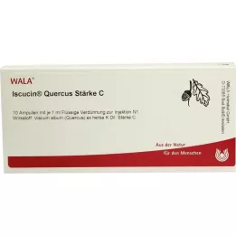 ISCUCIN quercus Strength C Αμπούλες, 10X1 ml
