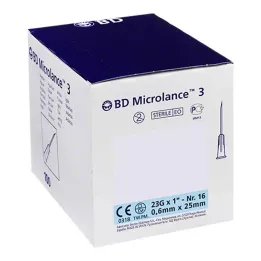 BD MICROLANCE Κάνουλα 23 G 1 0,6x25 mm, 100 τεμ