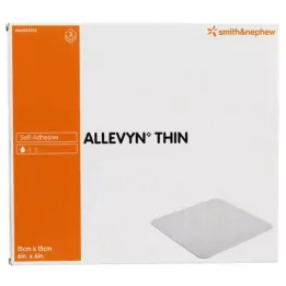 ALLEVYN Λεπτός επίδεσμος τραυμάτων 15x15 cm λεπτός, 3 τεμ